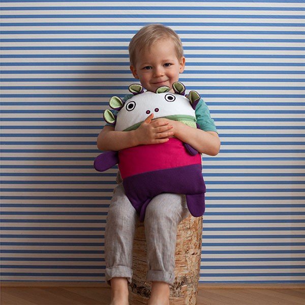 Mâncătorul de pijămăluțe Bartex, 35 x 30 cm, roz - verde-image-1