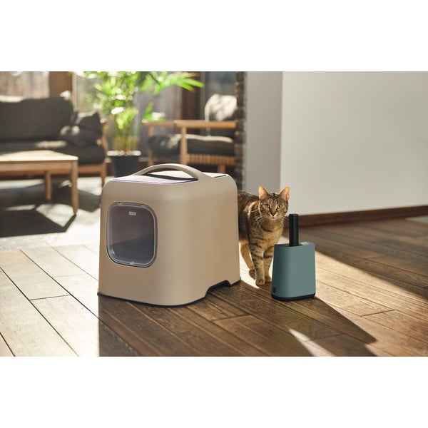 Lopățică cu suport pentru litieră 9x16 cm Biala - Rotho-image-4