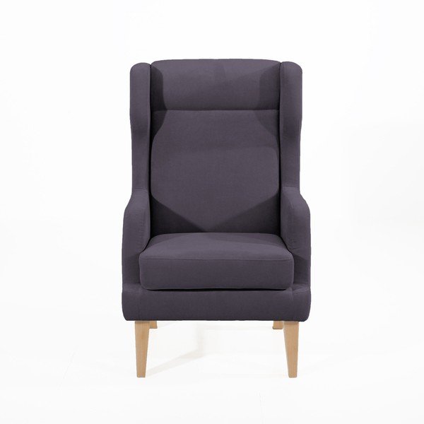 Fotoliu Max Winzer Bennet Suede, gri închis-image-3