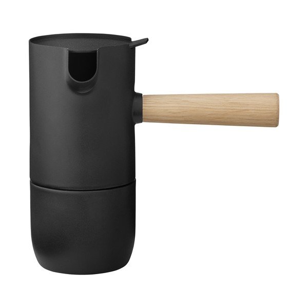 Espressor moka negru din oțel inoxidabil 250 ml Collar – Stelton