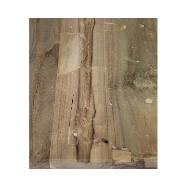 Bancă din lemn de tec HSM collection Rustical, lungime 100 cm-image-1