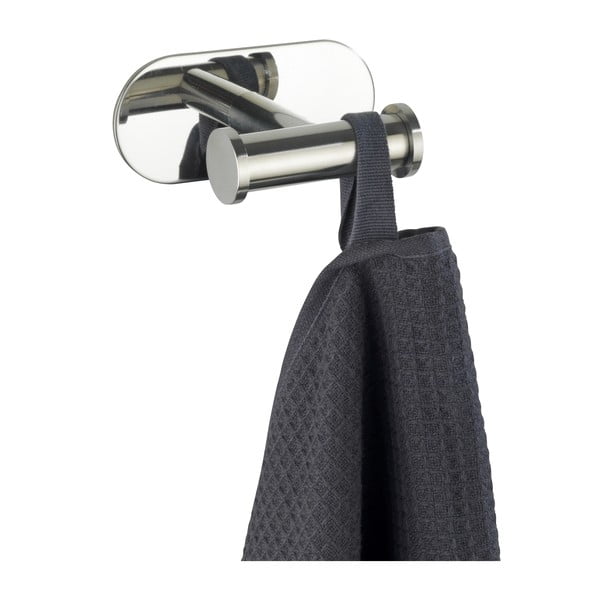 Cârlig dublu de perete, oțel inoxidabil Wenko Turbo-Loc® Orea-image-4