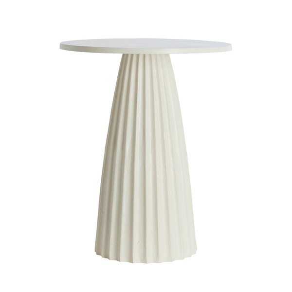 Măsuță auxiliară rotundă din metal ø 45 cm Veglia – Light & Living