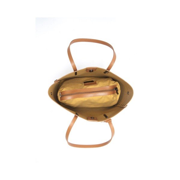 Geantă din piele Isabella Rhea Junipernus, maro -image-2