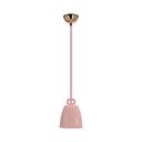Lustră pentru copii roz cu abajur din ceramică Sewilla – Candellux Lighting