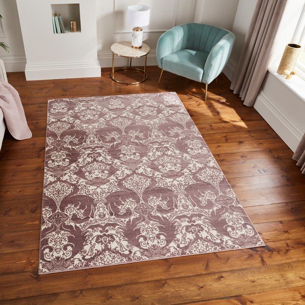 Covor mov 200x285 cm Imperial Wine – Think Rugs-image-3
