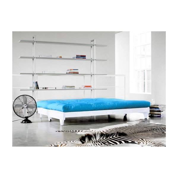 Canapea extensibilă Karup Fresh White/Horizon Blue-image-1