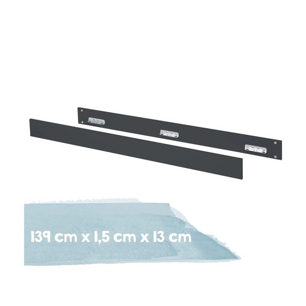 Accesoriu pentru pat pentru copii  gri închis – Roba-image-1