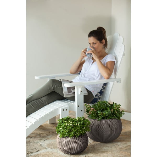 Ghiveci din plastic suspendat și de perete ø 28 cm Cozy – Keter-image-3