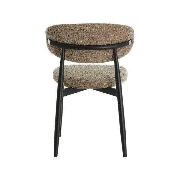 Scaun de dining taupe tapițat Eniola – Light & Living-image-4