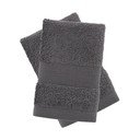 Prosoape gri-închis 2 buc. din bumbac din frotir 30x30 cm Anti-Bacterial – Catherine Lansfield