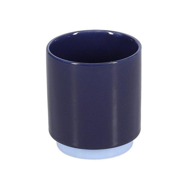 Ceașcă albastru-închis din gresie ceramică 270 ml Duo – ONA