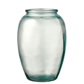 Vază de sticlă Bitz Kusintha, ø 14 cm, verde