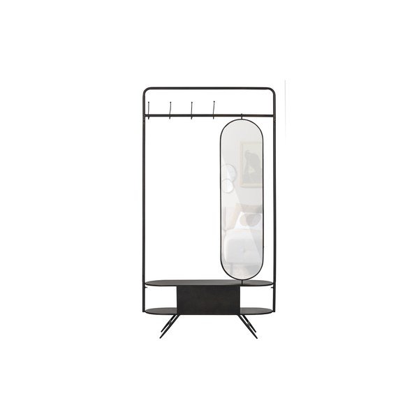 Set pentru hol negru din metal Rink – WOOOD-image-3