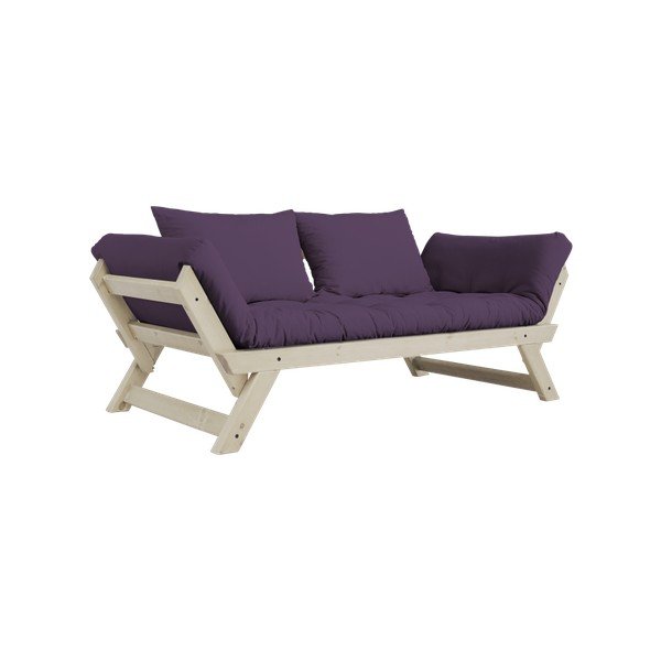Canapea extensibilă Karup Bebop Natural/Purple-image-2