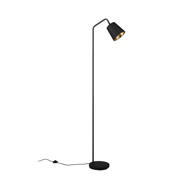 Lampadar negru cu abajur textil (înălțime 148 cm) Buddy – Reality-image-2