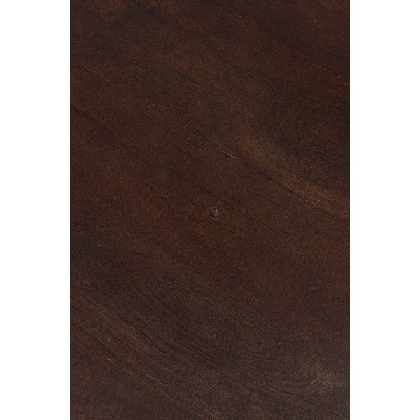 Măsuță auxiliară rotundă din lemn de mango ø 30 cm Izzy – White Label-image-3