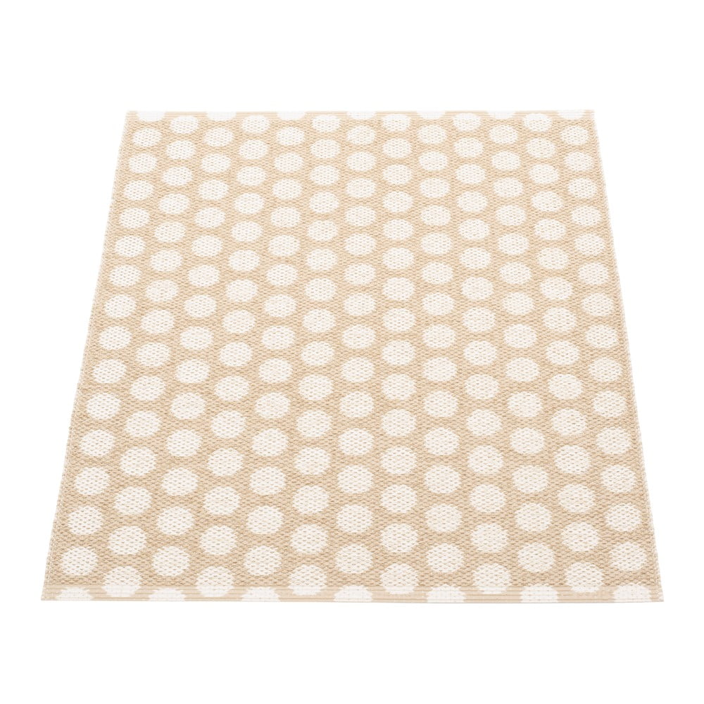 Covor pentru exterior și interior bej/crem 70x90 cm Noa Beige Vanilla – Pappelina