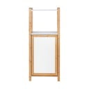 Etajeră de baie albă/în culoare naturală din bambus 40x95 cm Finja – Wenko