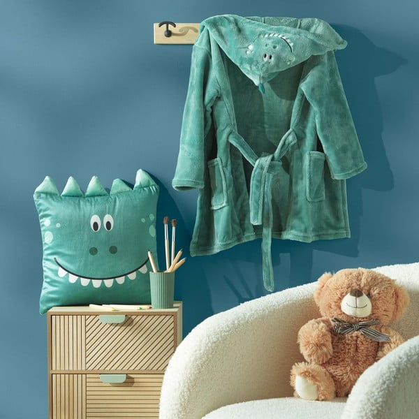 Pernă pentru copii din catifea 40x40 cm Dina – douceur d'intérieur-image-1