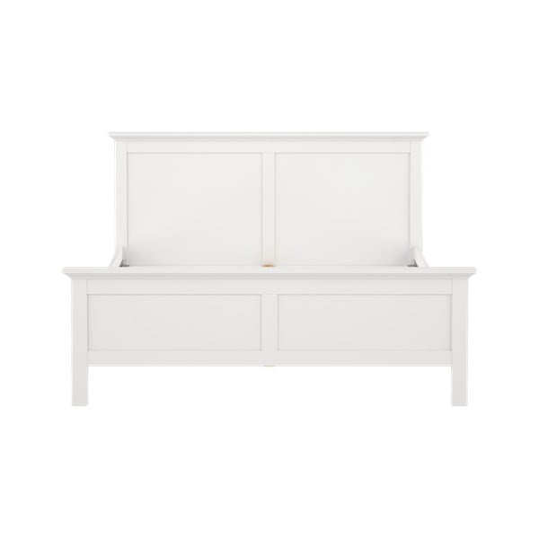 Pat matrimonial alb 160x200 cm Paris – Tvilum-image-2