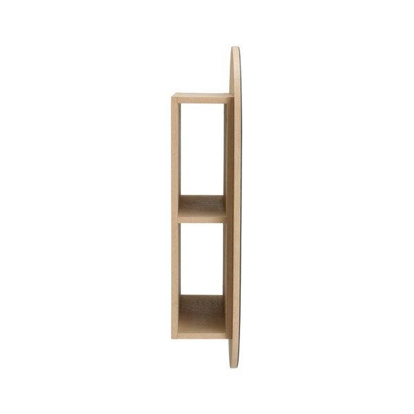 Oglindă de perete cu raft 17x85 cm Leia – Ellos Home-image-2