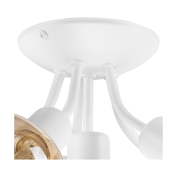 Plafonieră albă fără abajur Viggo – LAMKUR-image-3