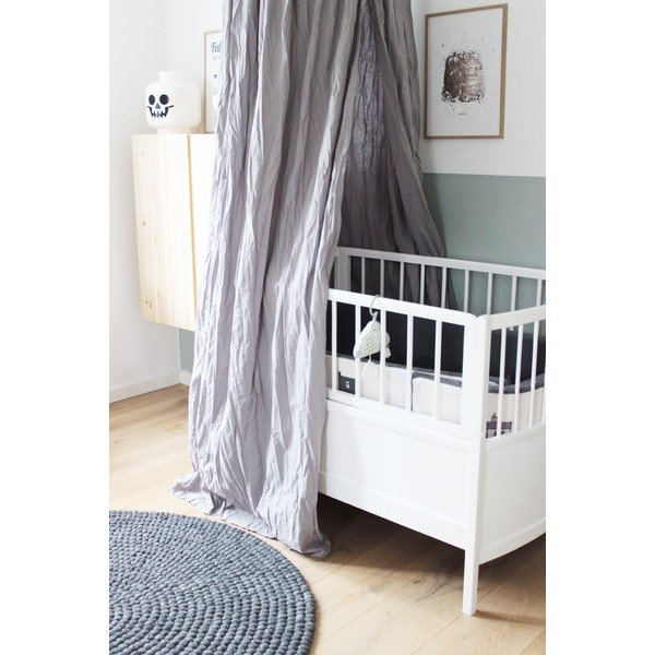 Covor cu bile din lână Wooldot Ball Rugs, ⌀ 120 cm, gri deschis-image-4
