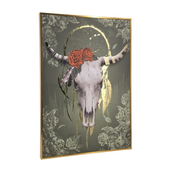 Tablou cu pictură pe pânză Moycor Buffalo, 67 x 94 cm