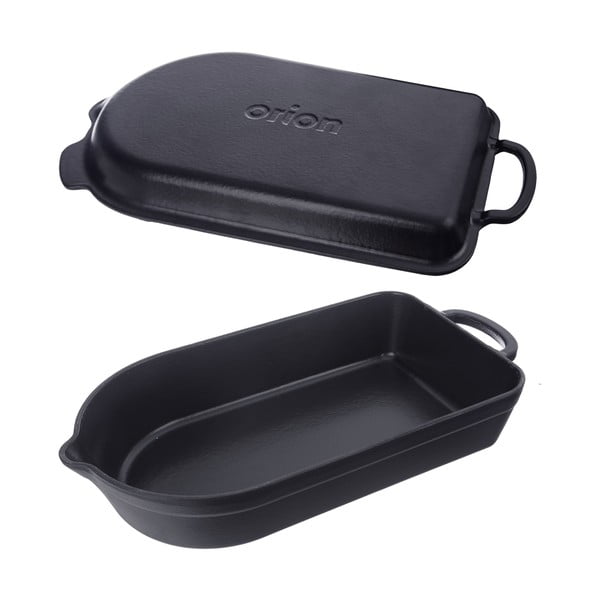 Tavă de copt din fontă 22x42,5 cm LITINA SMALT – Orion-image-2