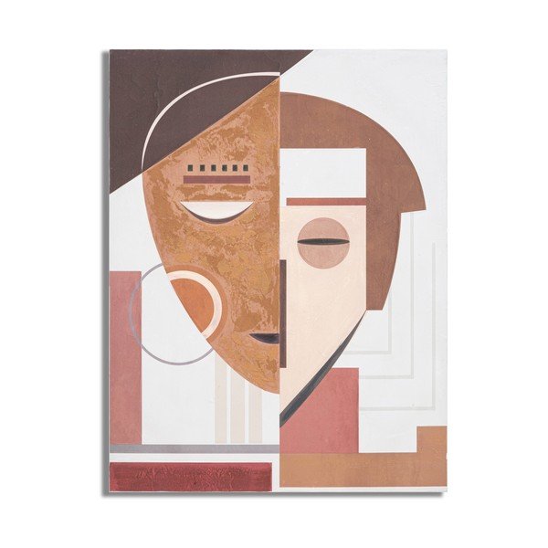 Tablou pictat manual Mauro Ferretti Ethic Face, 60 x 80 cm-image-2