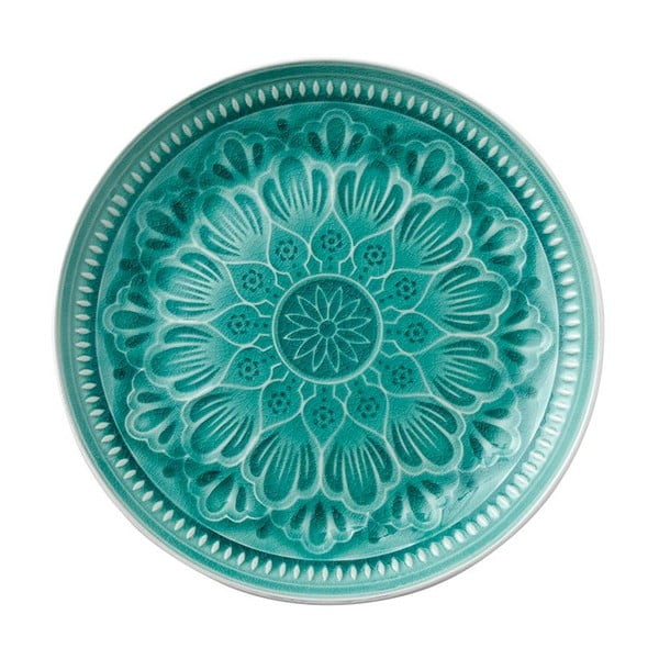Farfurie ceramică Ladelle Catalina, ⌀ 27,7 cm, verde