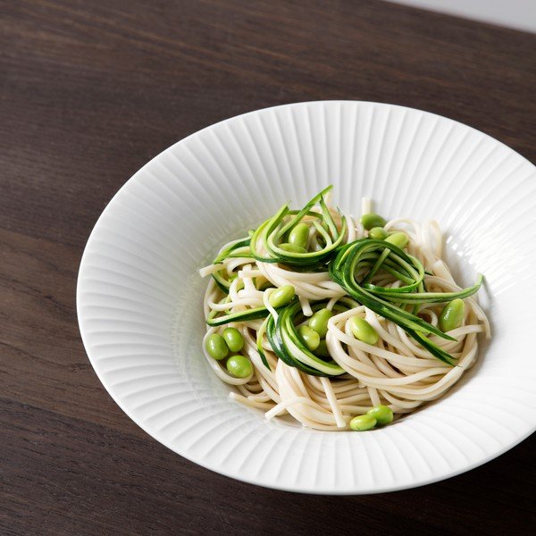 Farfurie din porțelan pentru supă Kähler Design Hammershoi, ⌀ 21 cm, alb-image-2