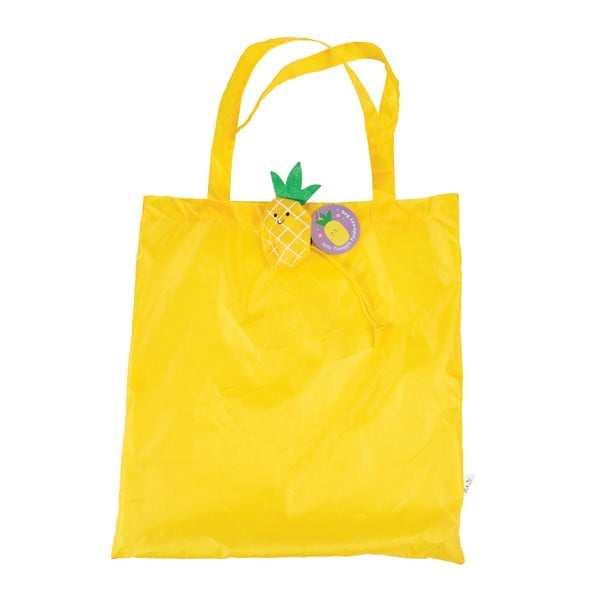 Geantă de cumpărături pliabilă Rex London Pineapple
