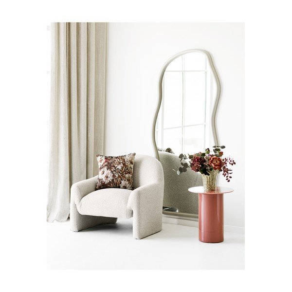 Măsuță auxiliară rotundă din sticlă ø 45 cm Florens – House Nordic-image-2