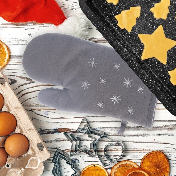 Mănușă de bucătărie din bumbac  cu model de Crăciun Vločka – Orion-image-1