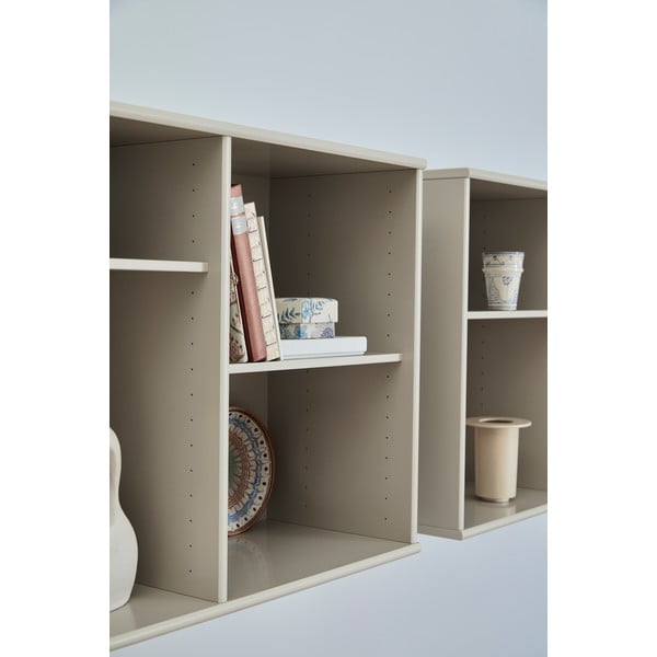 Bibliotecă bej suspendată 89x61 cm Mistral – Hammel Furniture-image-4