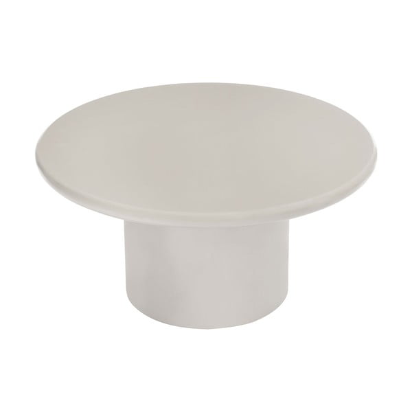 Măsuță de cafea crem rotundă ø 80 cm Nagano – House Nordic-image-4