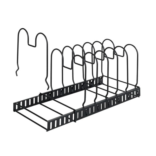 Suport veselă bucătărie Wenko Basic, negru-image-4