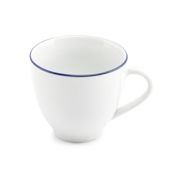 Ceașcă albă pentru cappuccino din porțelan 200 ml Basic White – BonBistro-image-1