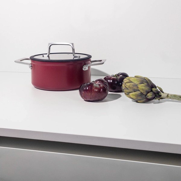 Oală cu capac/cu suprafață ceramică 2,4 l Meda 4.0 – FABINI-image-1