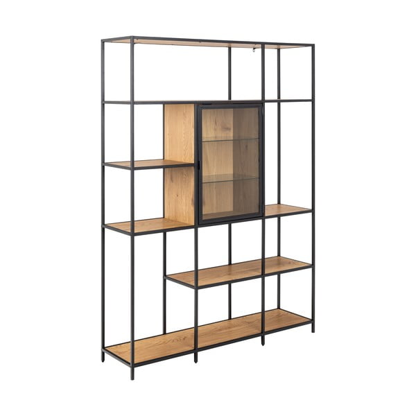 Bibliotecă   cu aspect de lemn de stejar 135x185 cm Seaford – Actona-image-2