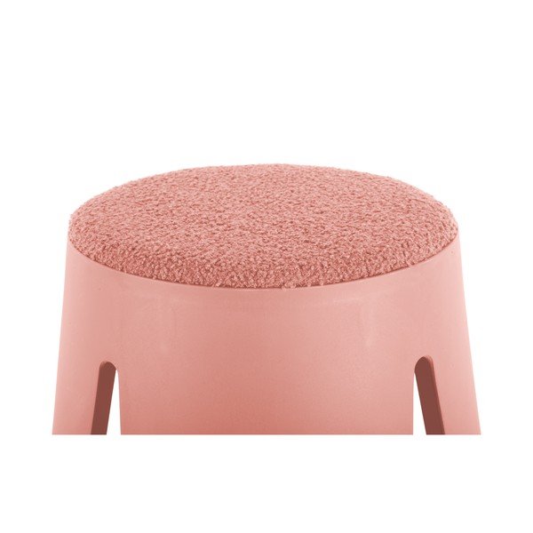 Scaun roz deschis din plastic Savor   – Leitmotiv-image-3