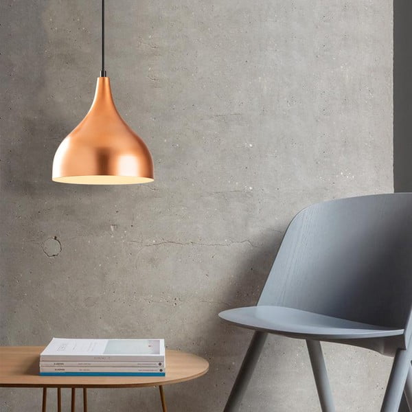 Lustră neagră/arămie ø 26 cm Sağlam – Opviq lights-image-1