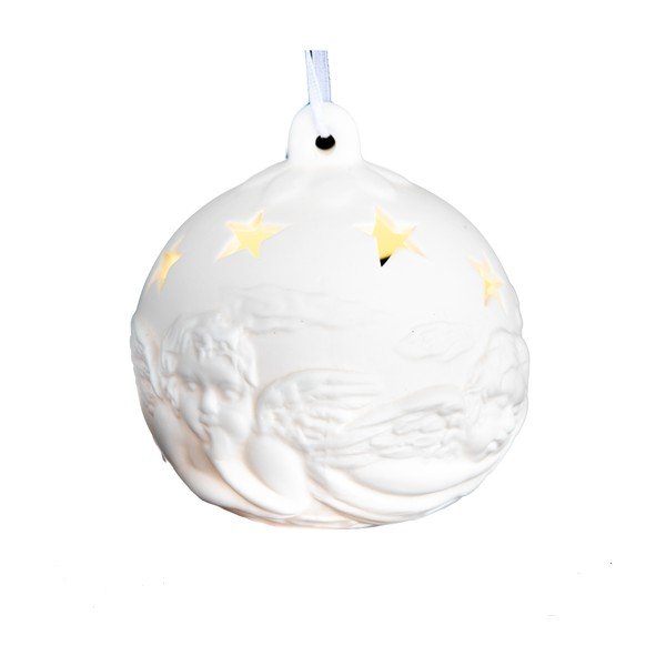 Ornament de suspendat din porțelan cu LED Dakls
