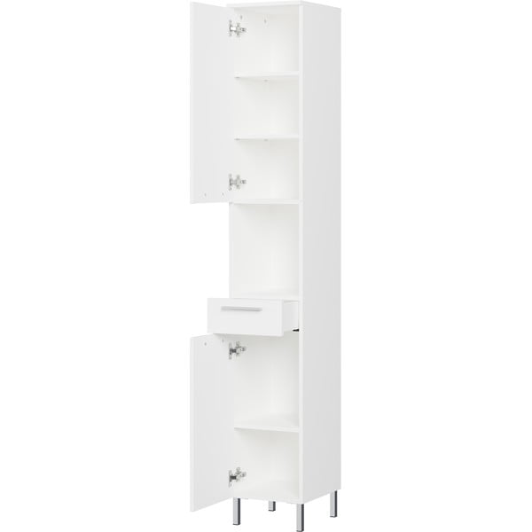 Dulap de baie alb înalt 30x190 cm Arvada – Germania-image-1