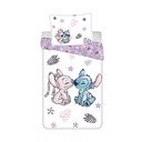Lenjerie de pat pentru copii din bumbac pentru pat de o persoană 140x200 cm Lilo and Stitch – Jerry Fabrics