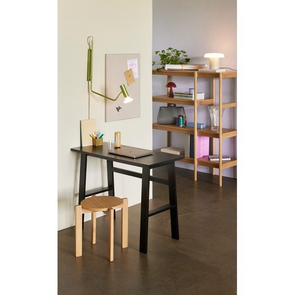 Etajeră în culoare naturală cu aspect de lemn de stejar 120x140x42 cm Seize – Hübsch-image-2
