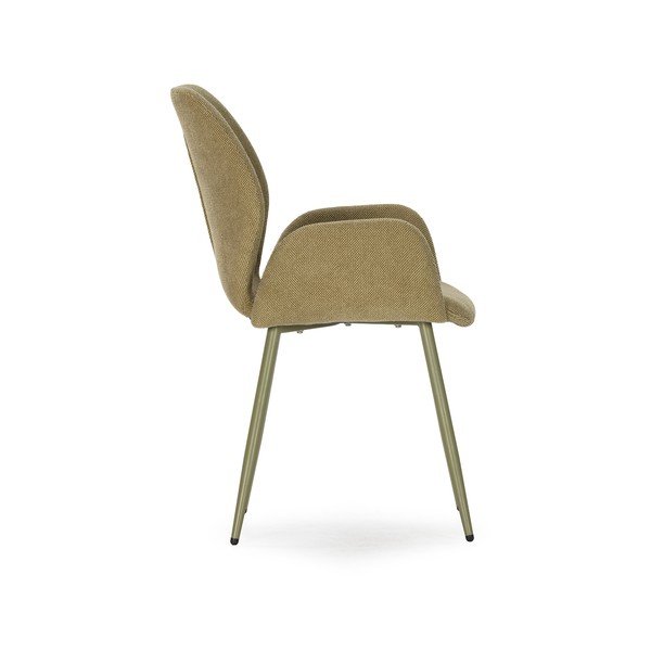 Set de scaune de sufragerie verde 2 buc. tapițat Ansu – Marckeric-image-3