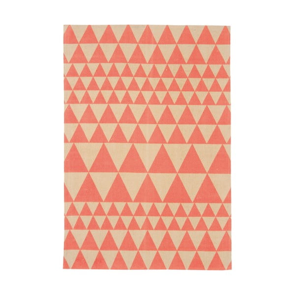 Covor Asiatic Carpets Triangles, 120 x 170 cm, roșu-bej
